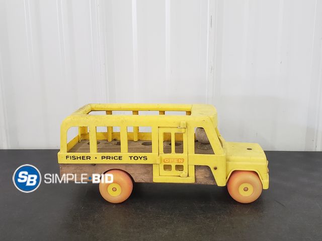 Lot 58-73602 - Fisher Price  School Bus Toy