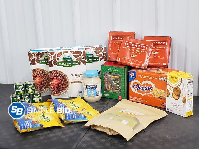 Lot 58-75777 - FOOD LOT! Lot of Various food unopened - expired
