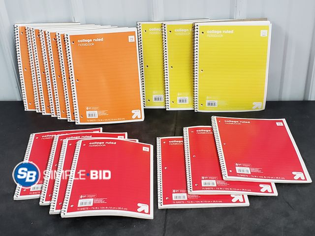 Lot 58-54487 - Lot of (16) Notebooks