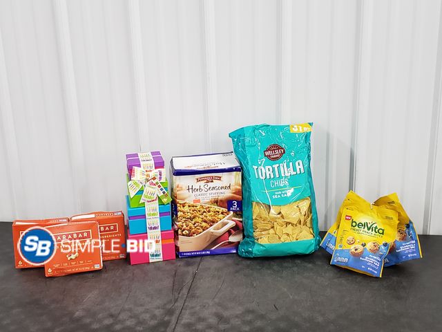 Lot 58-75783 - FOOD LOT! Lot of Various food unopened - expired