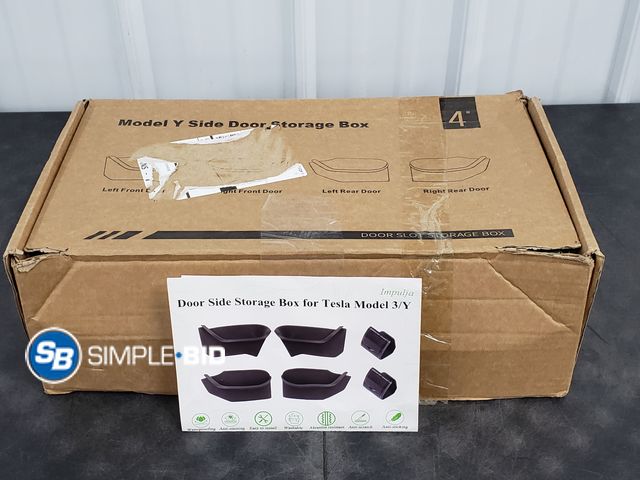 Lot 58-50284 - Door Side Storage Box for Tesla Model 3/Y