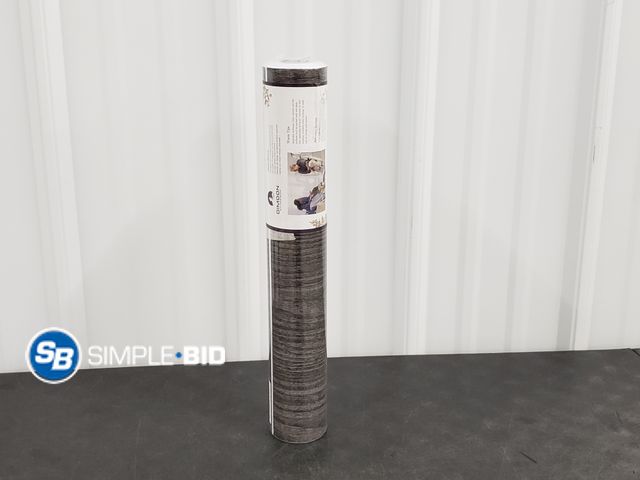 Lot 58-39653 - Dimoon Grey/Black Wood Peel &amp; Stick Wallpaper