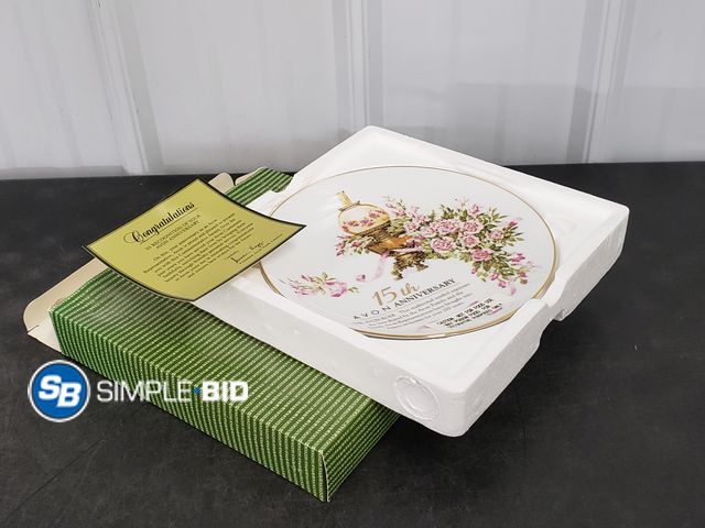 Lot 58-83498 - The Avon Rose - Decorative Plate