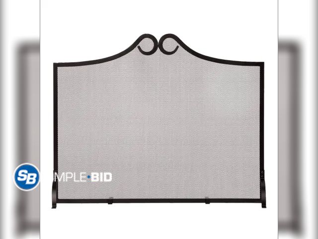 Lot 58-33179 - New Minuteman Loops Flat Fireplace Screen - in box