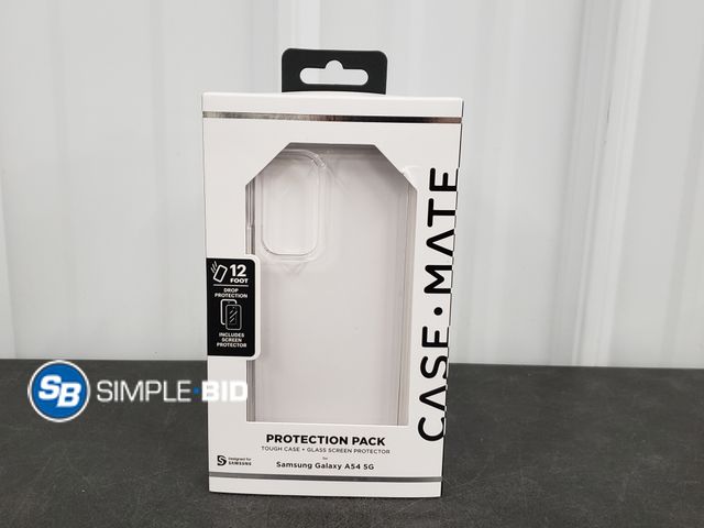 Lot 58-39681 - Case Mate Protection Pack - Tough Case &amp; Glass Screen Protector - for Samsung Galaxy A54 5G