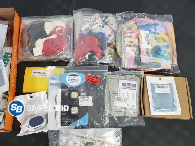 Lot 58-74771 - Box of Misc. Items - Stickers, Party Packs and More!