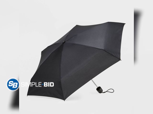 Lot 58-30031 - Lot of (2) New Shed Rain Mini Manual Umbrellas