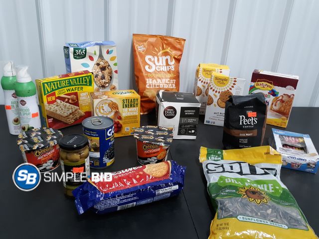 Lot 58-67946 - FOOD LOT! Lot of Various Foods - unopened - expired