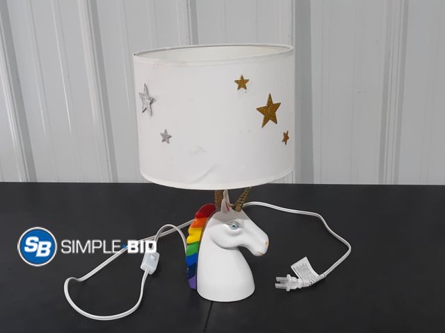 Lot 58-32759 - Small Unicorn Desk Lamp