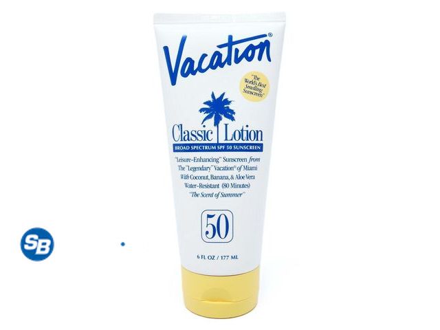 Lot 58-68634 - New Vacation Classic Lotion Broad Spectrum SPF 50 Sunscreen - 6 fl oz / 177 mL