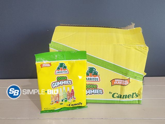 Lot 58-35827 - JARRITOS! Sour GUMMIES -- 10 packages 4 oz each - unopened