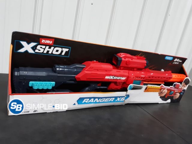 Lot 58-28230 - New Zuru X-Shot Rnagerx8 air pocket gun