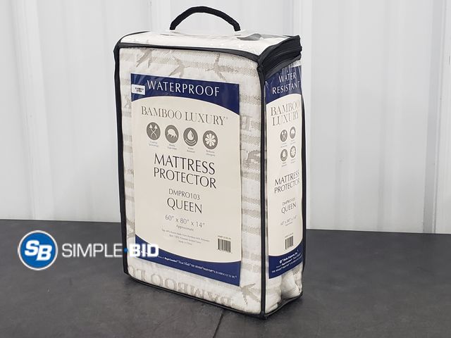 Lot 58-68568 - Bamboo Luxury Mattress Protector - Queen Size - New