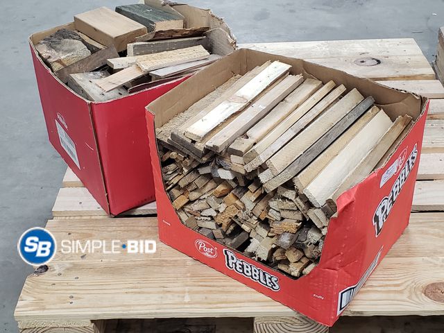 Lot 58-29971 - Lot of (2) Boxes of Kindling/ Fire Starter Wood