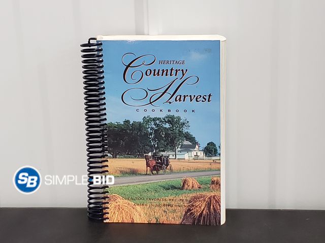 Lot 58-74009 - Heritage Country Harvest Cookbook