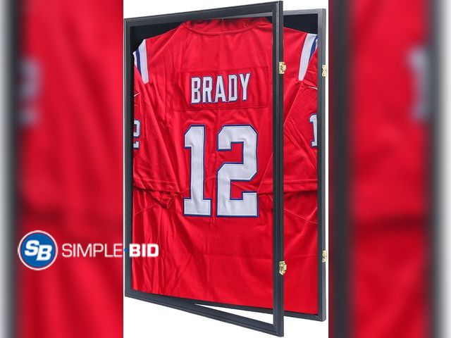Lot 58-28628 - New Jersey Frame Display Case Jersey Display Case Jersey Shadow Box with Uv Protection Acrylic and H...