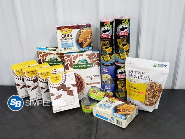 Lot 58-83981 - FOOD LOT! Lot of Various food - unopened - expired