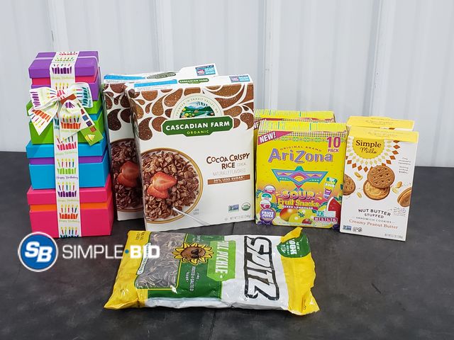 Lot 58-80945 - FOOD LOT! Lot of Various Foods - unopened - expired