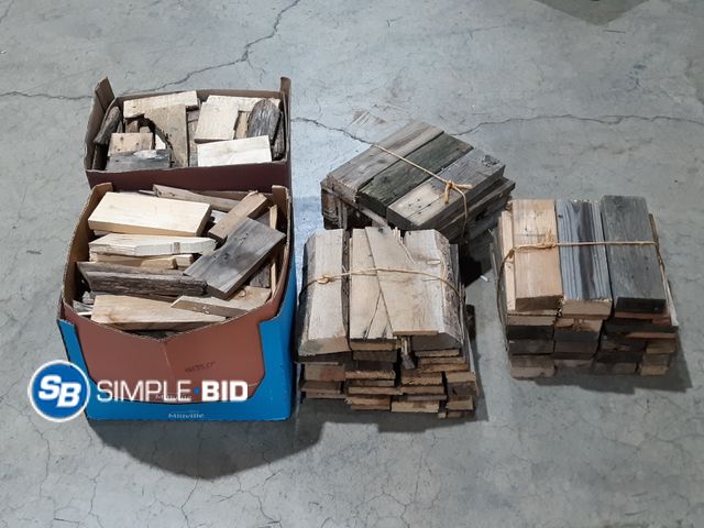 Lot 58-34760 - Lot of (5) Bundles of Firewood/Kindling Wood