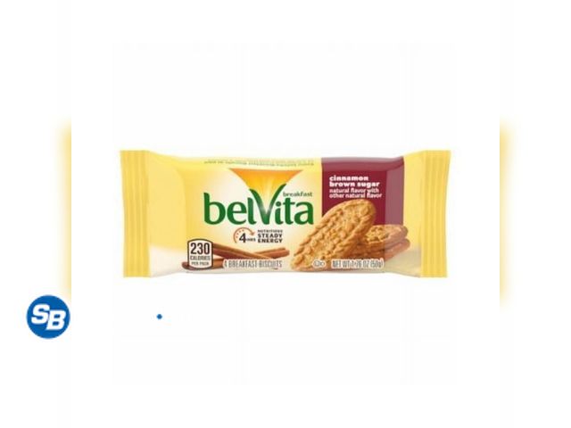 Lot 58-72379 - Lot of (21) Belvita Cinnamon &amp; Brown Sugar Biscuit - unopened - out of box - expired