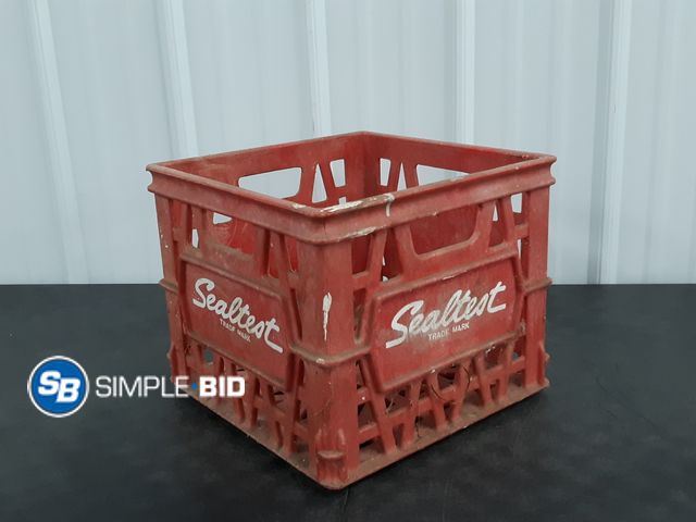 Lot 58-33684 - Plastic Sealtest Milk Crate
