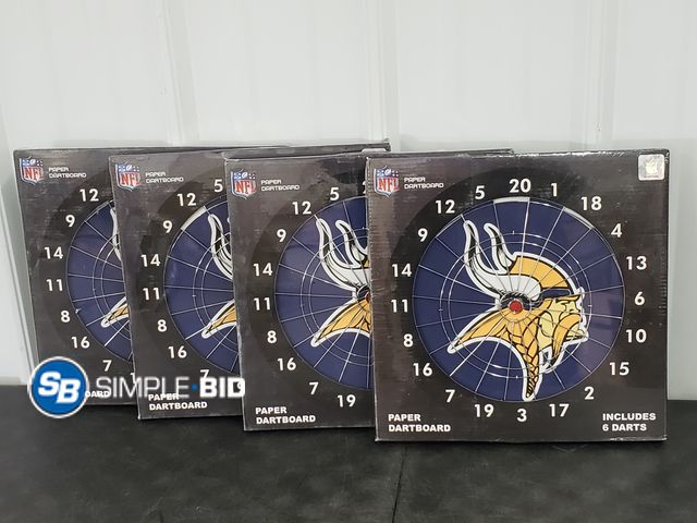 Lot 58-63356 - Lot of (4) Sports/School Dart Boards