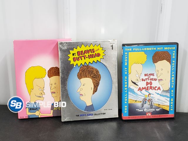 Lot 58-58792 - Beavis &amp; Butthead Season 1&amp;2 and Movie