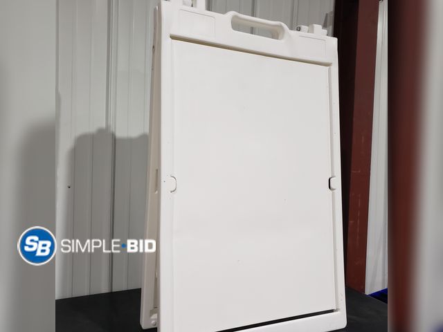 Lot 58-33140 - Fold up A Frame Sandwich Board Sign