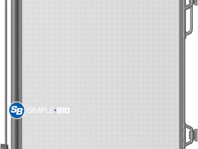 Lot 58-56208 - Mesh Partition Safety Gate 90" Dark Grey