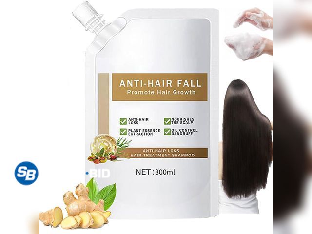 Lot 58-80847 - New Anti-Hair Fall Hair Loss Shampoo, Promote Hair Growth Hair Treatment Shampoo for Hair Loss, Rich...