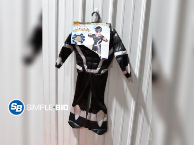Lot 58-32695 - Marvel Spidey and Amazing Friends Black Panther Toddler Costume Size 2T-3T - unused
