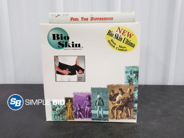 Lot 58-29865 - Bio Skin Tan Color with Flexible Support &amp; Lumbar Pad - Medium 30-34"