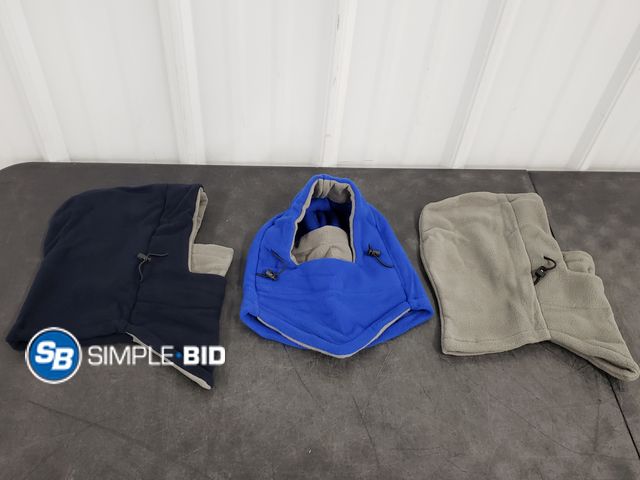 Lot 58-76176 - Lot of (3) New Kids Winter Hats Balaclava Ski Mask for Boys &amp; Girls - OSFM