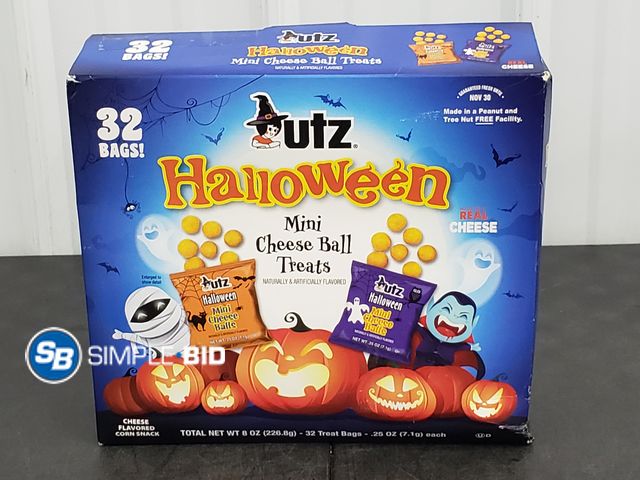 Lot 58-72396 - Mini CHEESE BALL treats - individually packaged - 32 bags - unopened