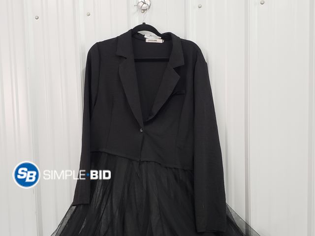 Lot 58-77395 - Women's Origami Black Tutu Dress SIZE XXL - light use - in good condition