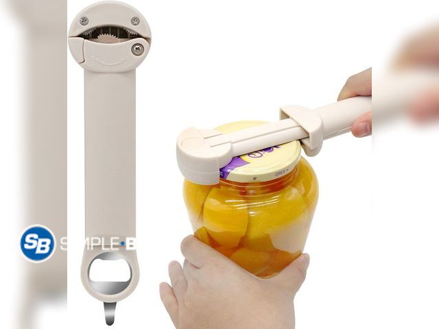 Lot 58-75789 - New Multifunctional Jar Opener for Seniors with Arthritis, Magnetic Can Opener, Kitchen Gadgets for ...