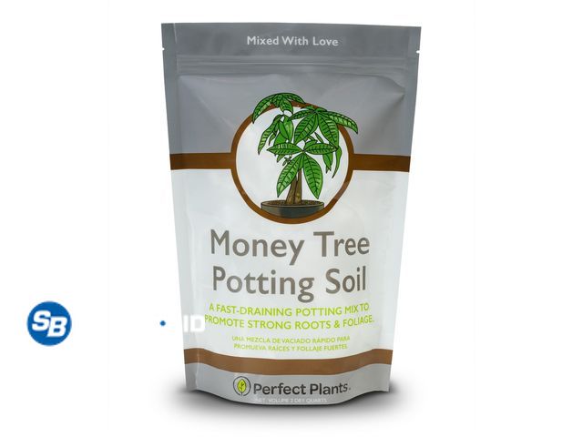 Lot 58-26732 - New Money Tree Potting Soil 2qt. Unique Plant Mix for Indoor Trees