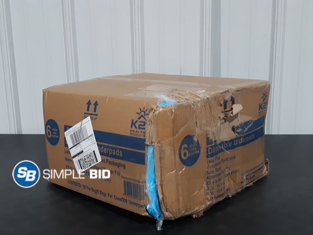 Lot 58-32631 - Lot of (300)  Inspire Disposable Underpads  23 x 36"