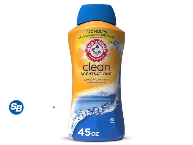 Lot 58-29675 - New ARM &amp; HAMMER Clean Scentsations In-Wash Scent Booster, Laundry Scent Booster Purifying Water...