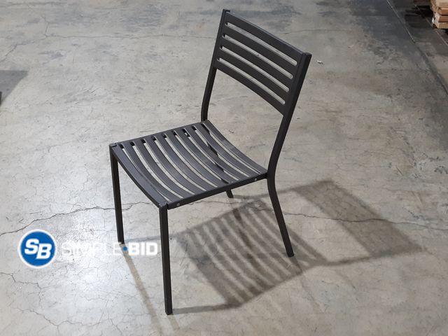 Lot 58-35157 - Heavy Duty Metal Chair - Used