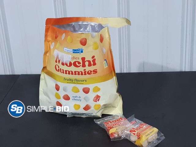 Lot 58-26270 - Mochi GUMMIES Fruity Flavors - individually packaged - unopened