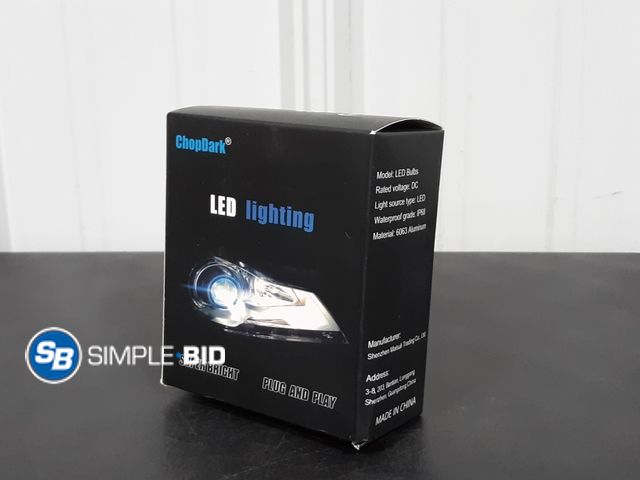 Lot 58-17647 - Set of (2) 9007/HB5 LED Bulbs