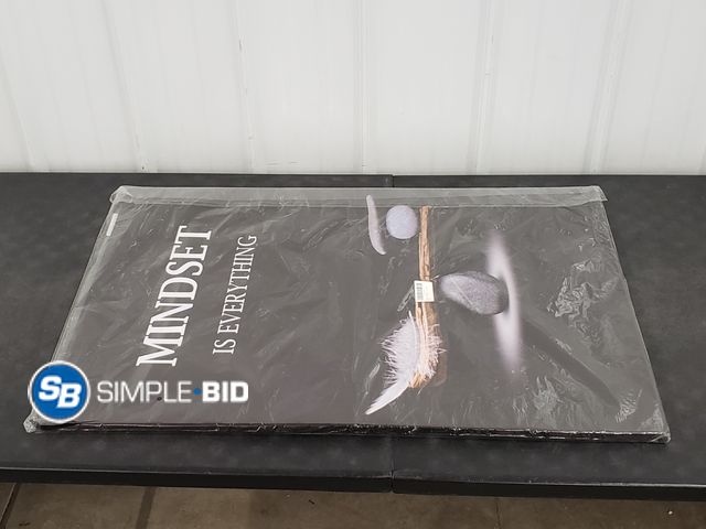 Lot 58-75636 - Mindset is Everything Canvas - 36 x 24"