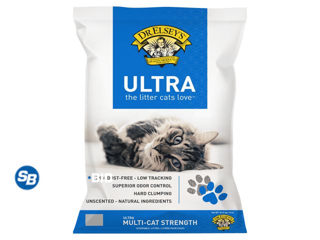 Lot 58-28477 - New Dr. Elsey's Ultra Clumping Clay Cat Litter, Unscented, 40 lb. Bag