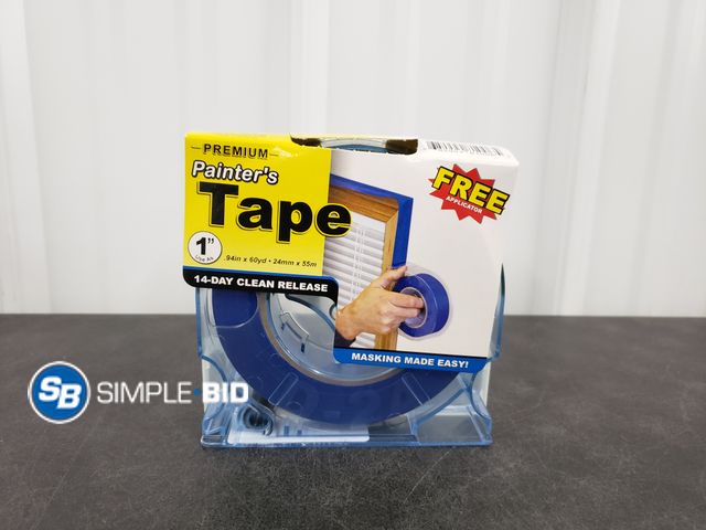 Lot 58-30836 - Premium Painter's Tape 1" x 60yards with Applicator