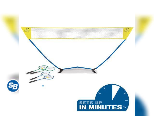 Lot 58-27459 - EastPoint Sports Easy Setup Regulation Size Outdoor Badminton Game Set - appears unopened