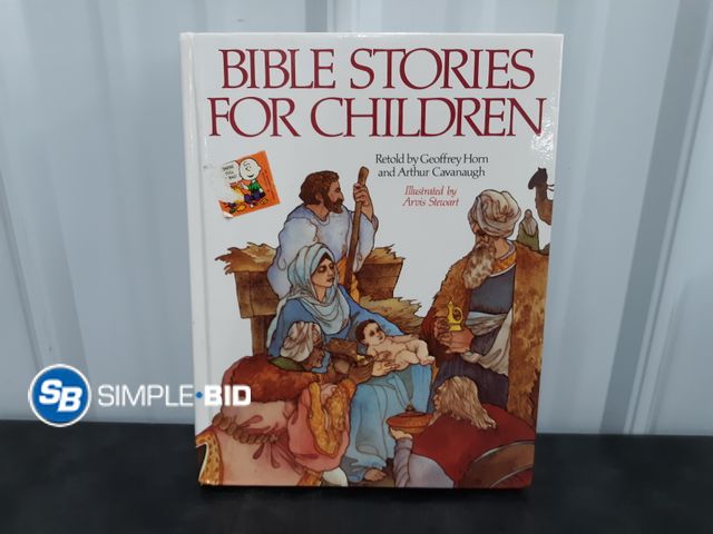 Lot 58-54412 - Bible Stories fro Children - Hard Cover Book