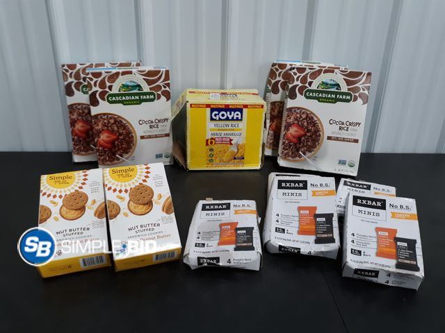 Lot 58-80923 - FOOD LOT! Lot of Various Foods - unopened - expired