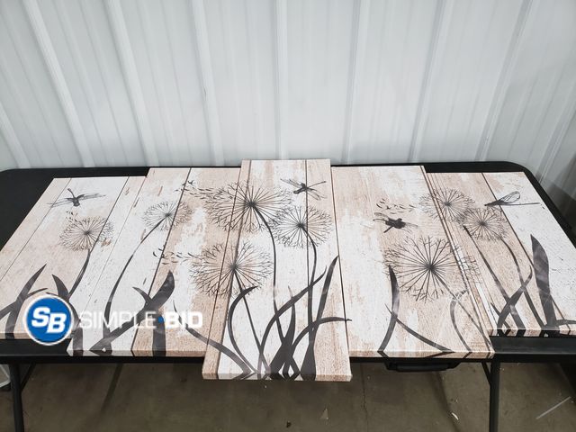 Lot 58-41709 - Canvas Print Set - 5 pieces