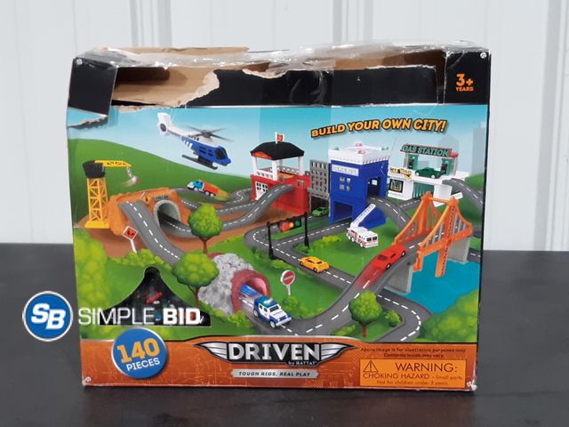 Lot 58-28885 - Build Your Own City 140 Pieces - Used - Unsure if Complete